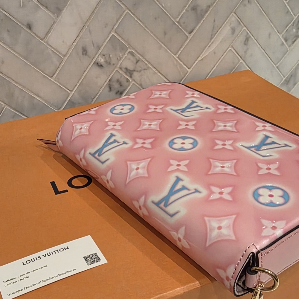 Louis Vuitton Felicie Pochette Valentines Edition New With Defects - Picture 9 of 15